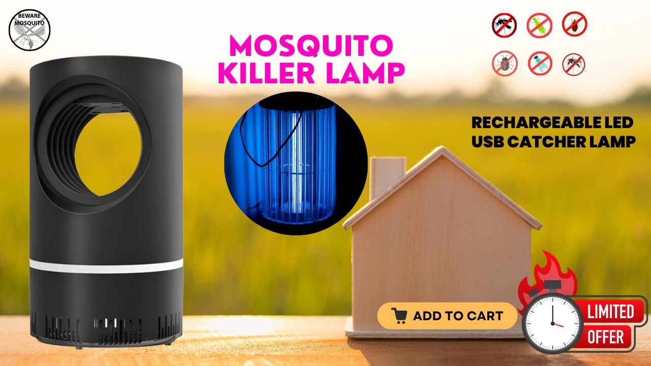 “Deep sleepers rejoice! This lamp keeps mosquitoes away!” Zap your stress away with a mosquito killer lamp!