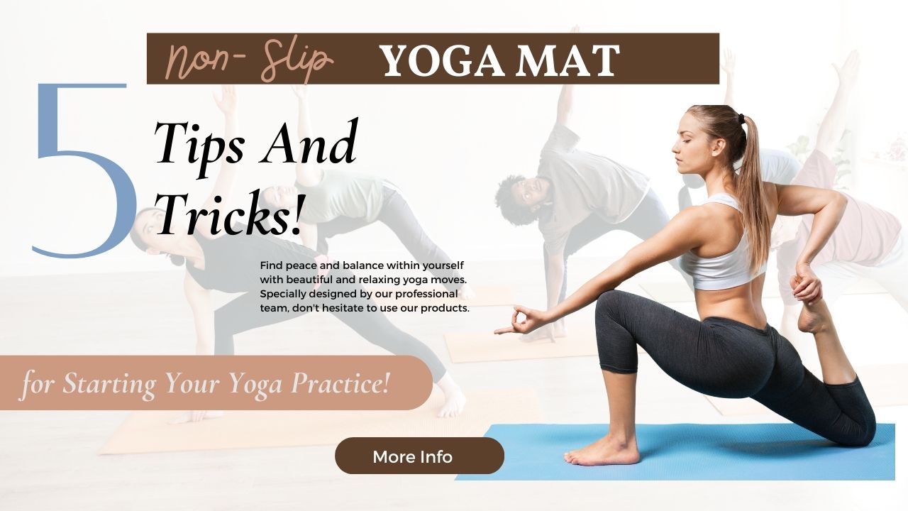 Non-Slip Yoga Mat – How to Guide: Non-Slip Yoga Mat Essentials for Beginners